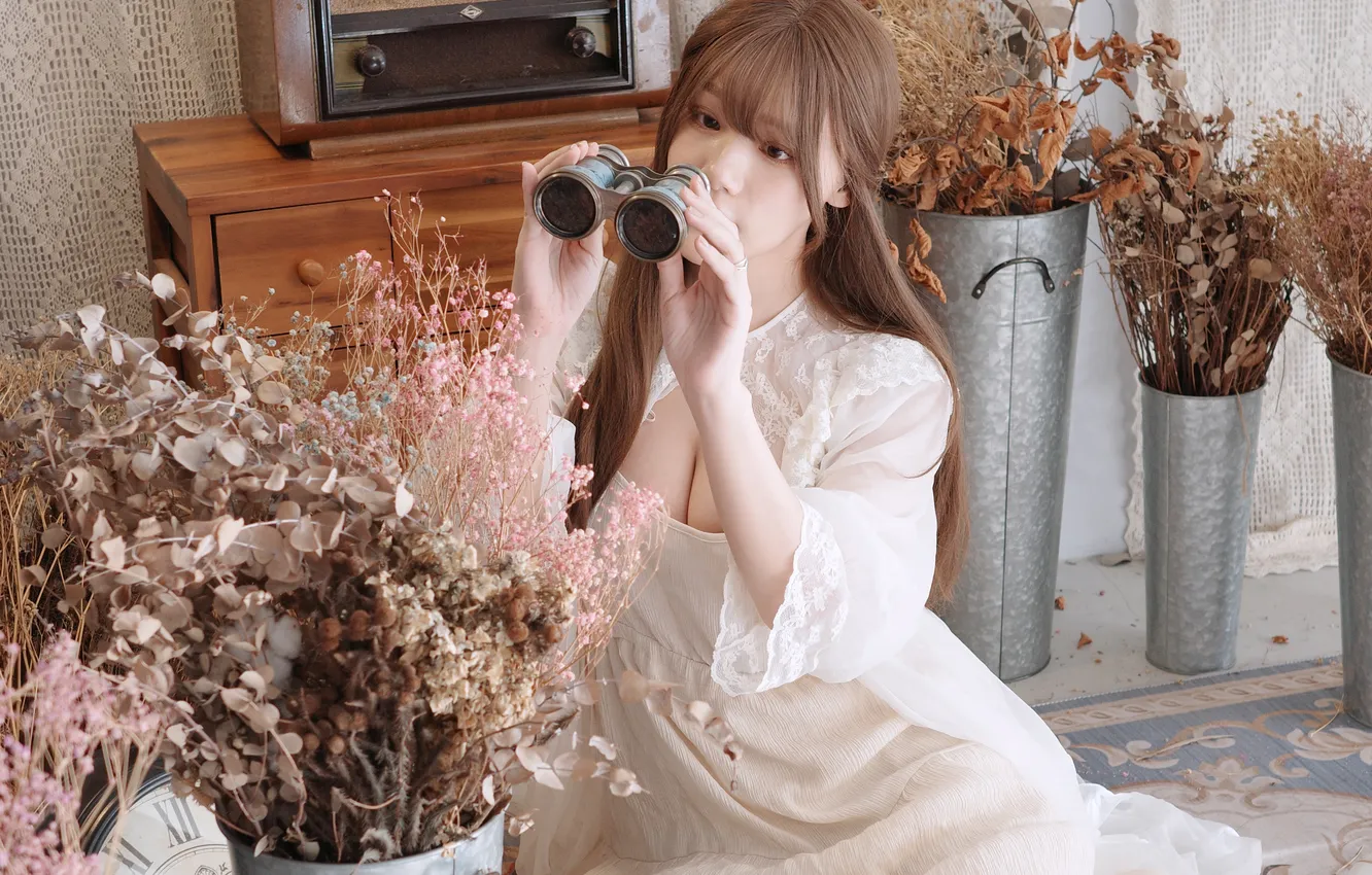 Photo wallpaper China, wallpaper, girl, sexy, woman, model, asian, cute