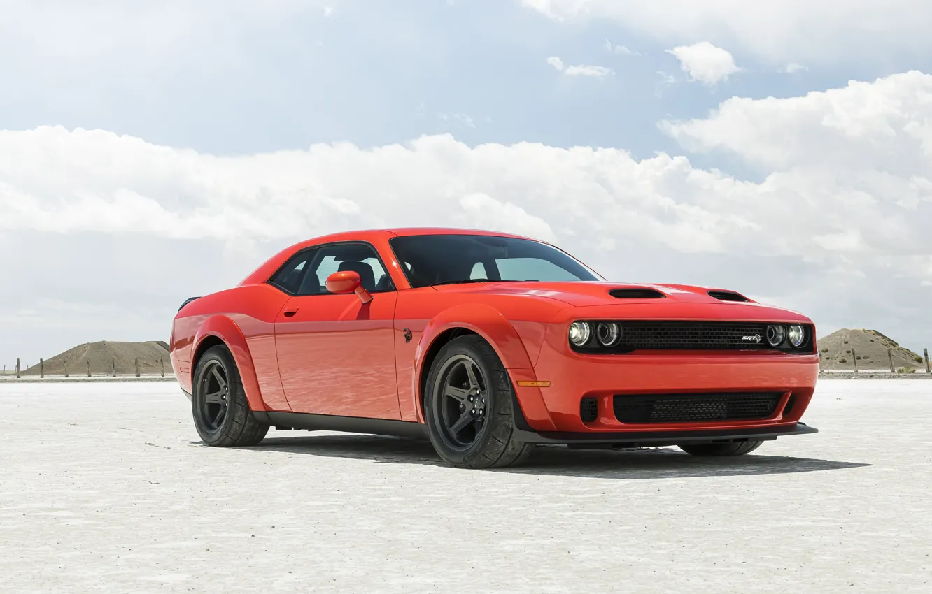 Photo wallpaper srt, dodge, challenger