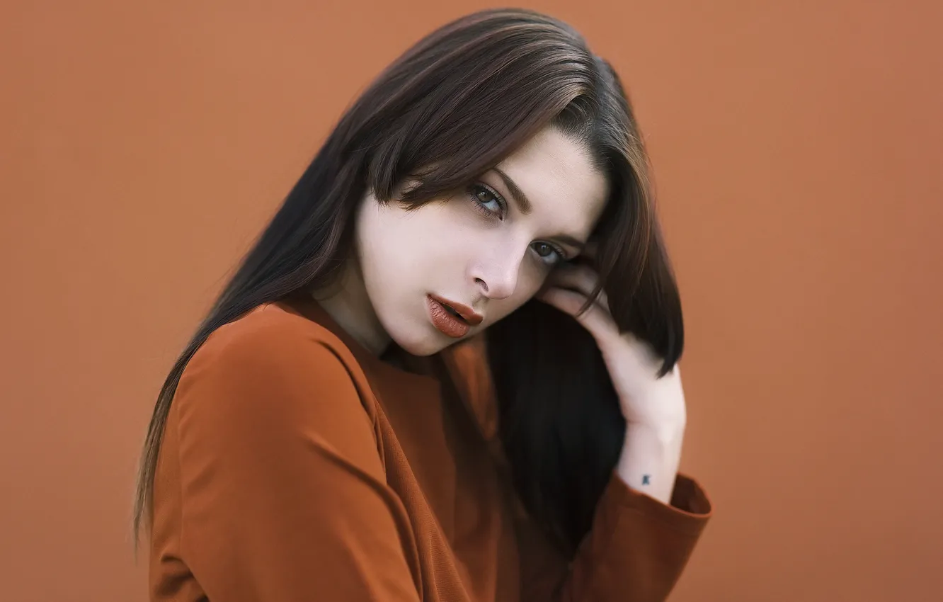 Photo wallpaper girl, portrait, Nina