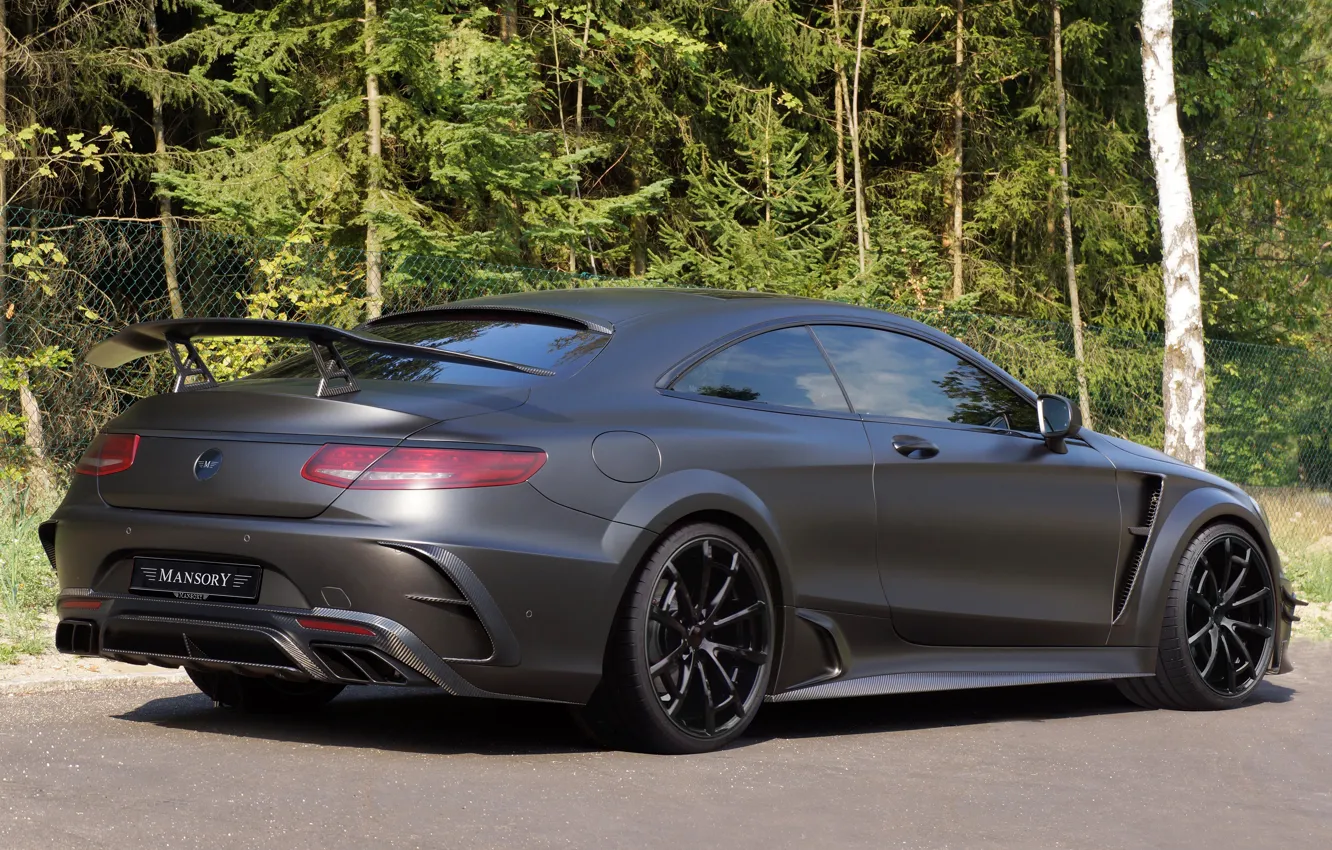 Photo wallpaper Mercedes-Benz, Mercedes, AMG, Coupe, Mansory, AMG, S 63, S-Class