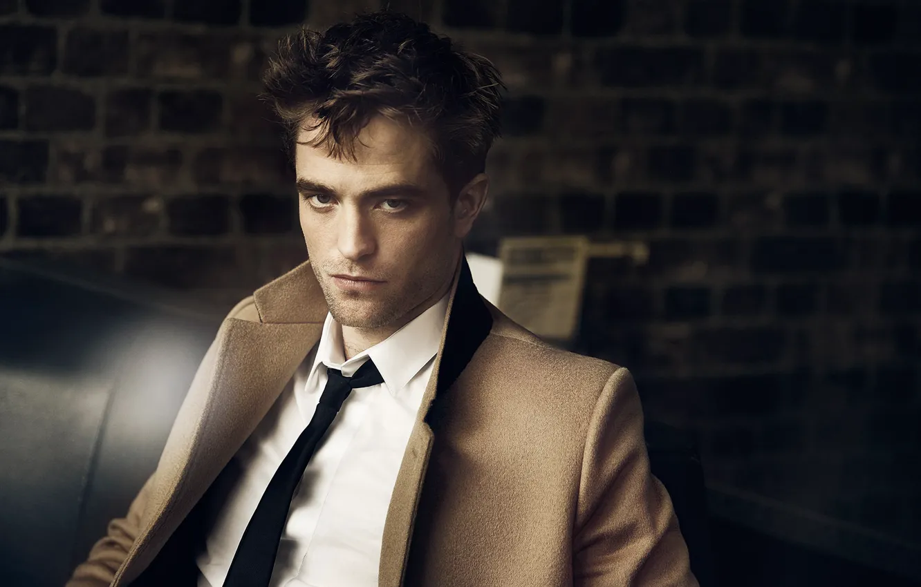 Photo wallpaper male, shirt, twilight, Robert Pattinson, coat, Robert Pattinson, Dior Homme