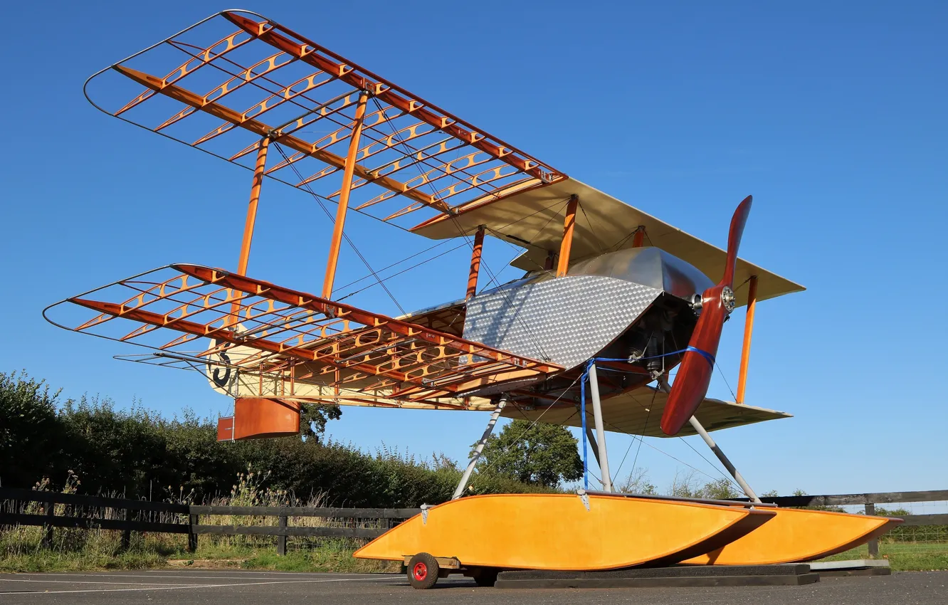 Photo wallpaper bomber, scout, replica, Sopwith Tabloid