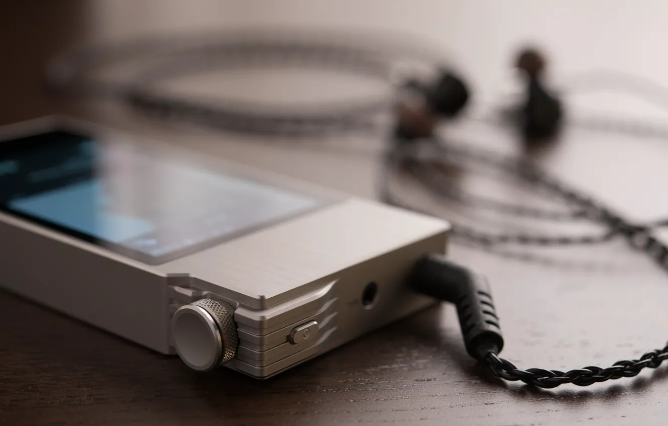 Photo wallpaper player, AK120II Details, Astell and Kern