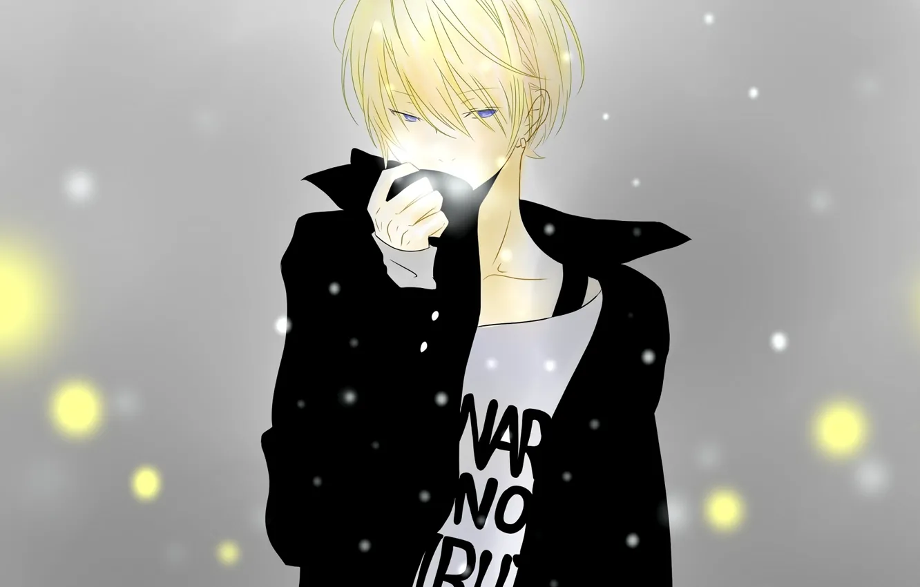 Photo wallpaper look, guy, My Little Monster