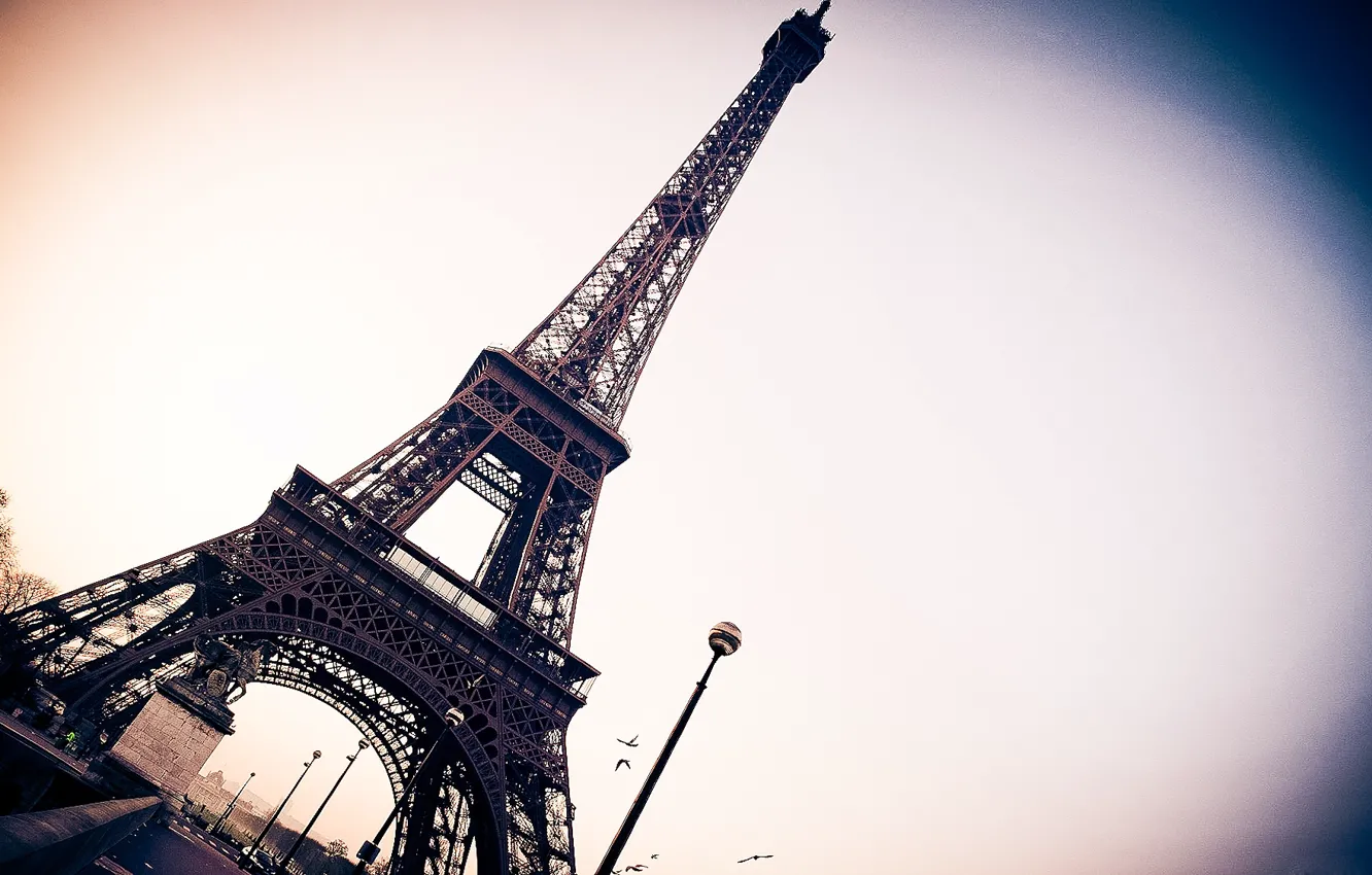Photo wallpaper tower, Paris, France, Eiffel, Wallpaper city