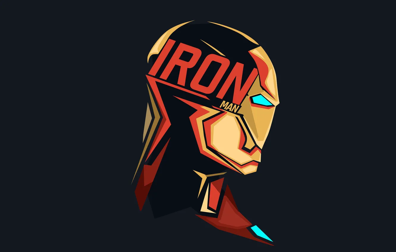 Photo wallpaper background, costume, Iron man, Iron Man, comic, MARVEL