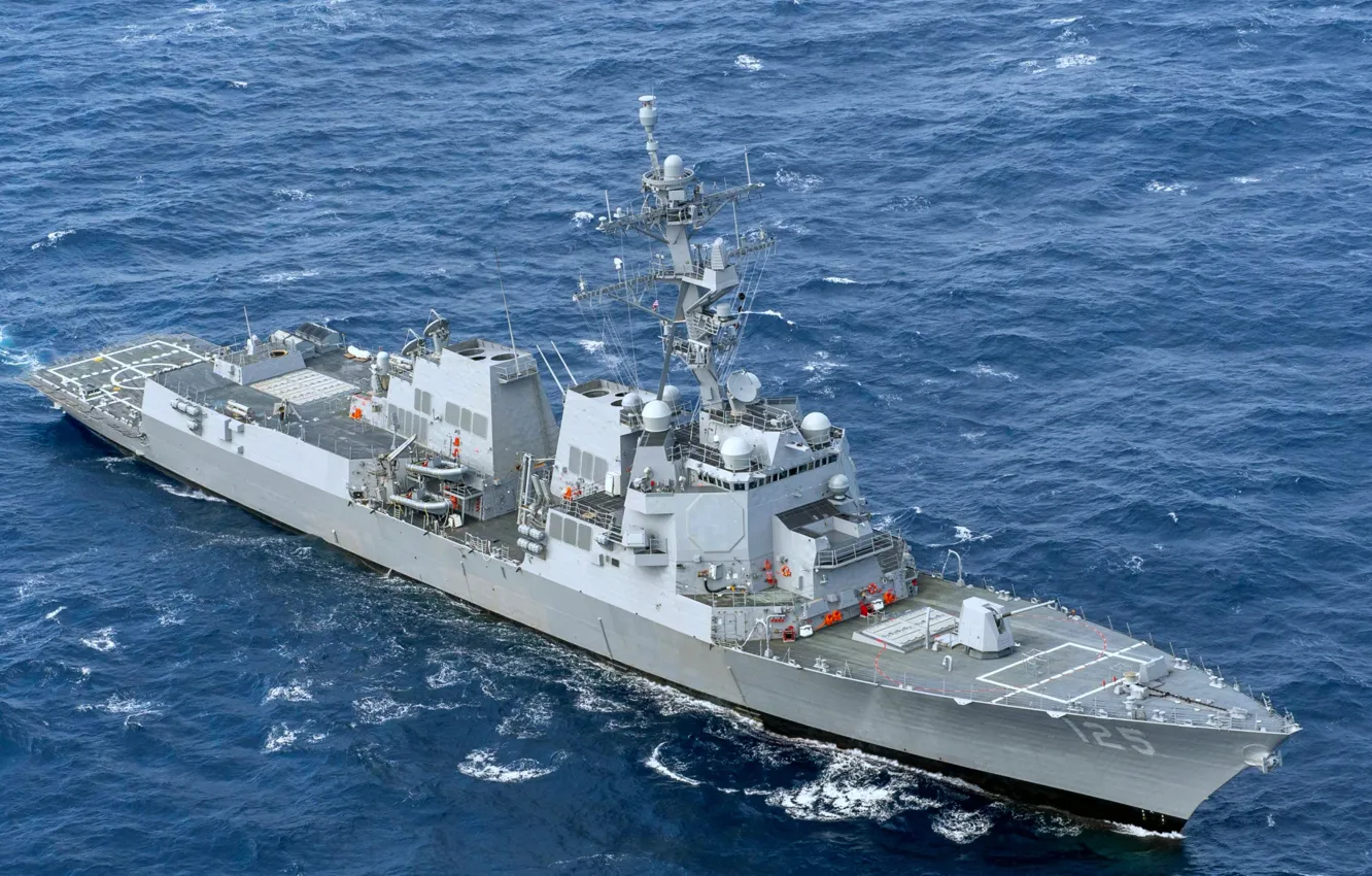 Photo wallpaper destroyer, USS Jack H. Lucas, DDG-125