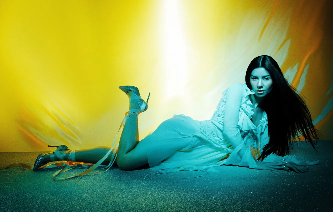 Photo wallpaper music, singer, marina