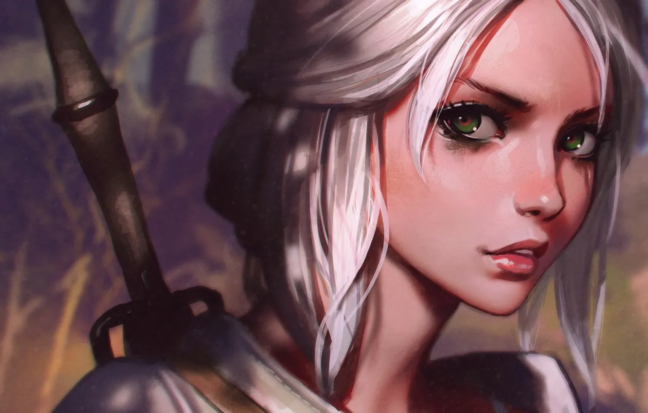 Photo wallpaper CD Projekt RED, The Witcher 3: Wild Hunt, The Witcher 3: Wild Hunt, CRIS, Cirilla …