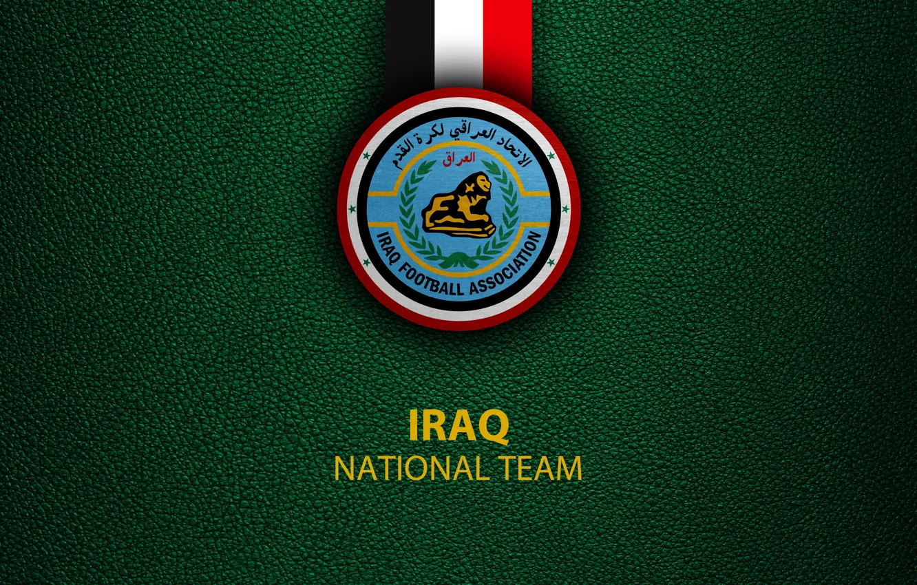 Photo wallpaper wallpaper, sport, logo, football, Iraq, National team