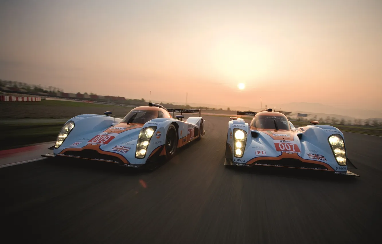 Photo wallpaper auto, Aston Martin, speed, cars, auto, photography, wallpapers, LMP1