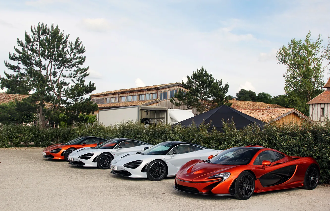 Photo wallpaper auto, McLaren, pine, McLaren P1, 720S