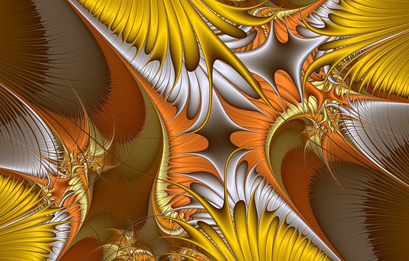 Photo wallpaper line, pattern, color, fractal, chaos