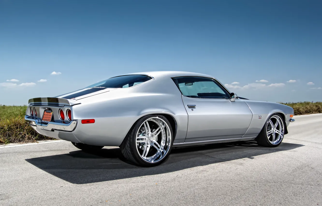 Photo wallpaper tuning, muscle car, Chevrolet Camaro, Chevrolet