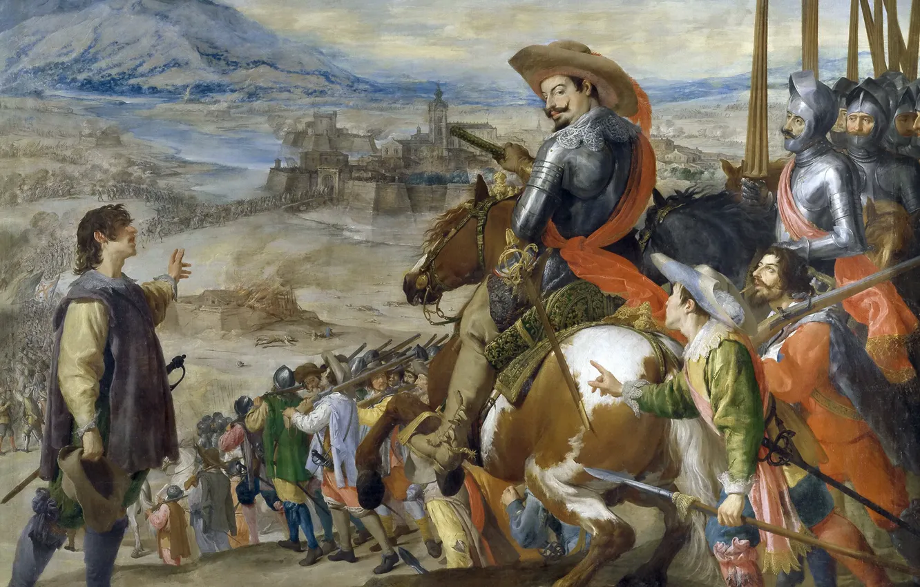 Photo wallpaper picture, The Siege Of Brisach, Husepe Leonardo
