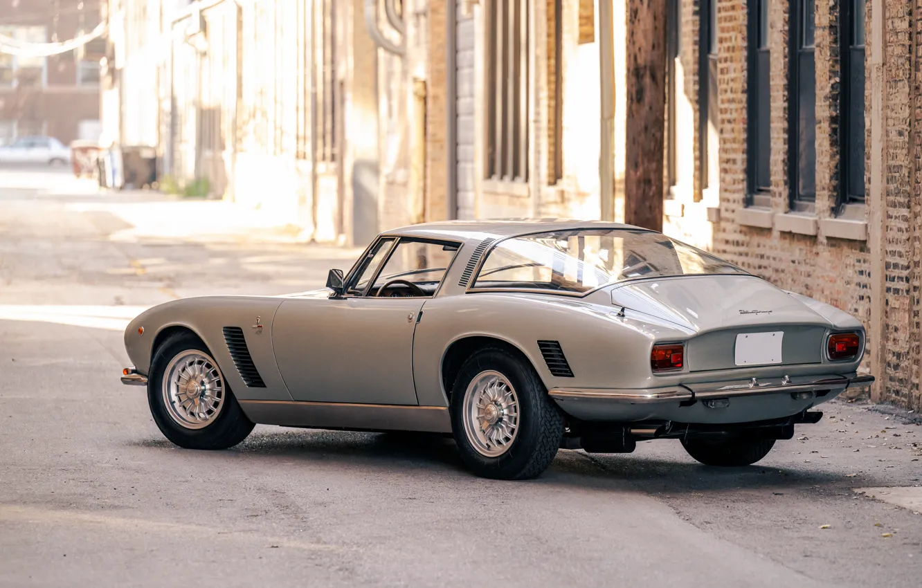 Photo wallpaper 1967, rear view, Grifo, Iso, Iso Grifo GL