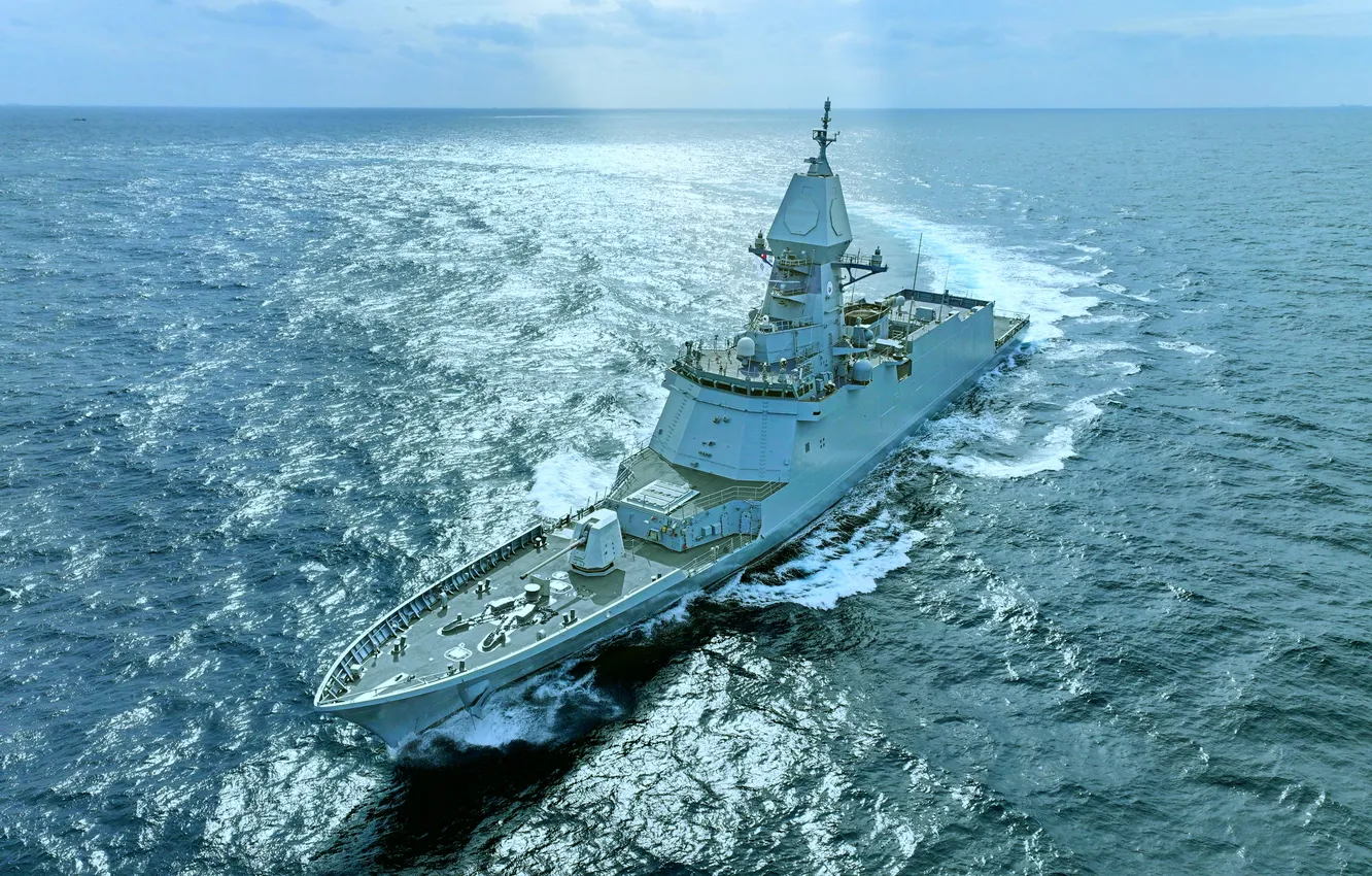 Photo wallpaper frigate, Chungnam, Republic of Korea Navy