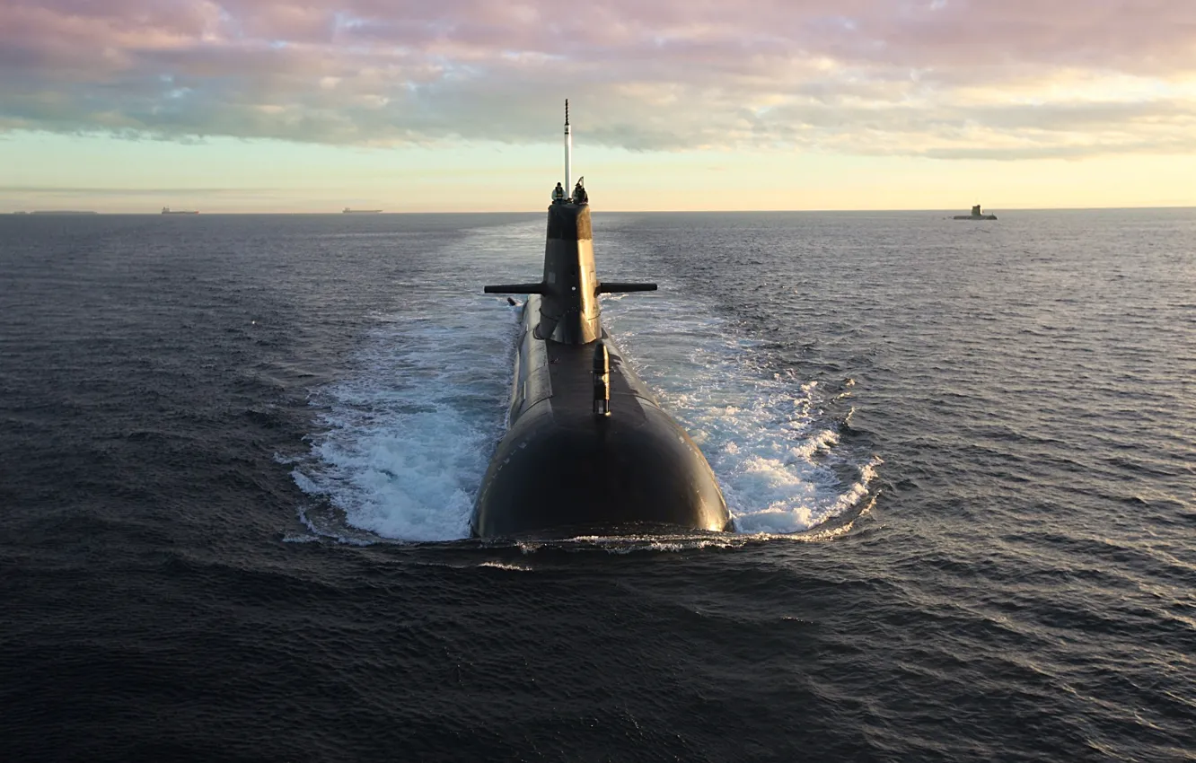 Photo wallpaper submarine, Navy, hmas waller