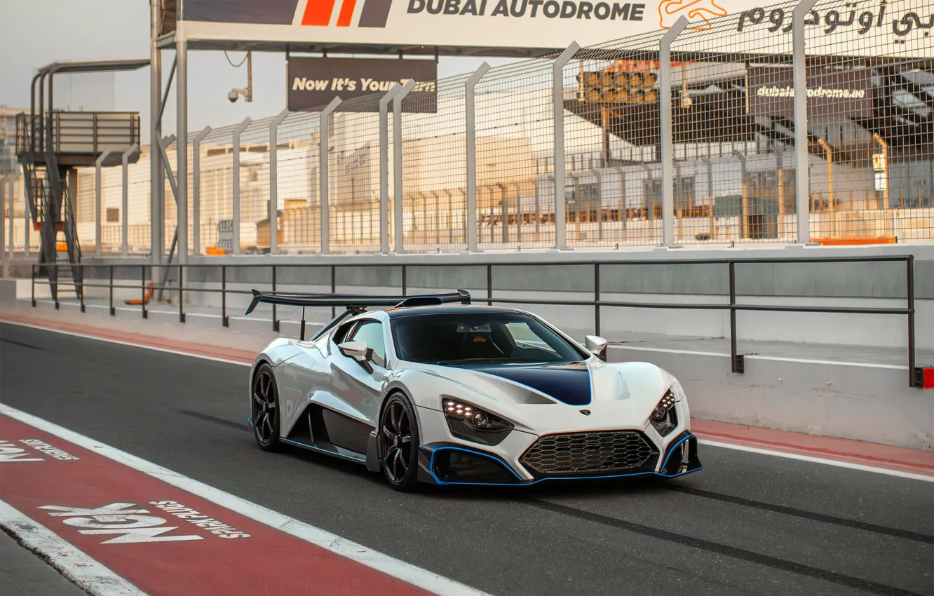 Photo wallpaper Zenvo, front view, Zenvo TSR-S