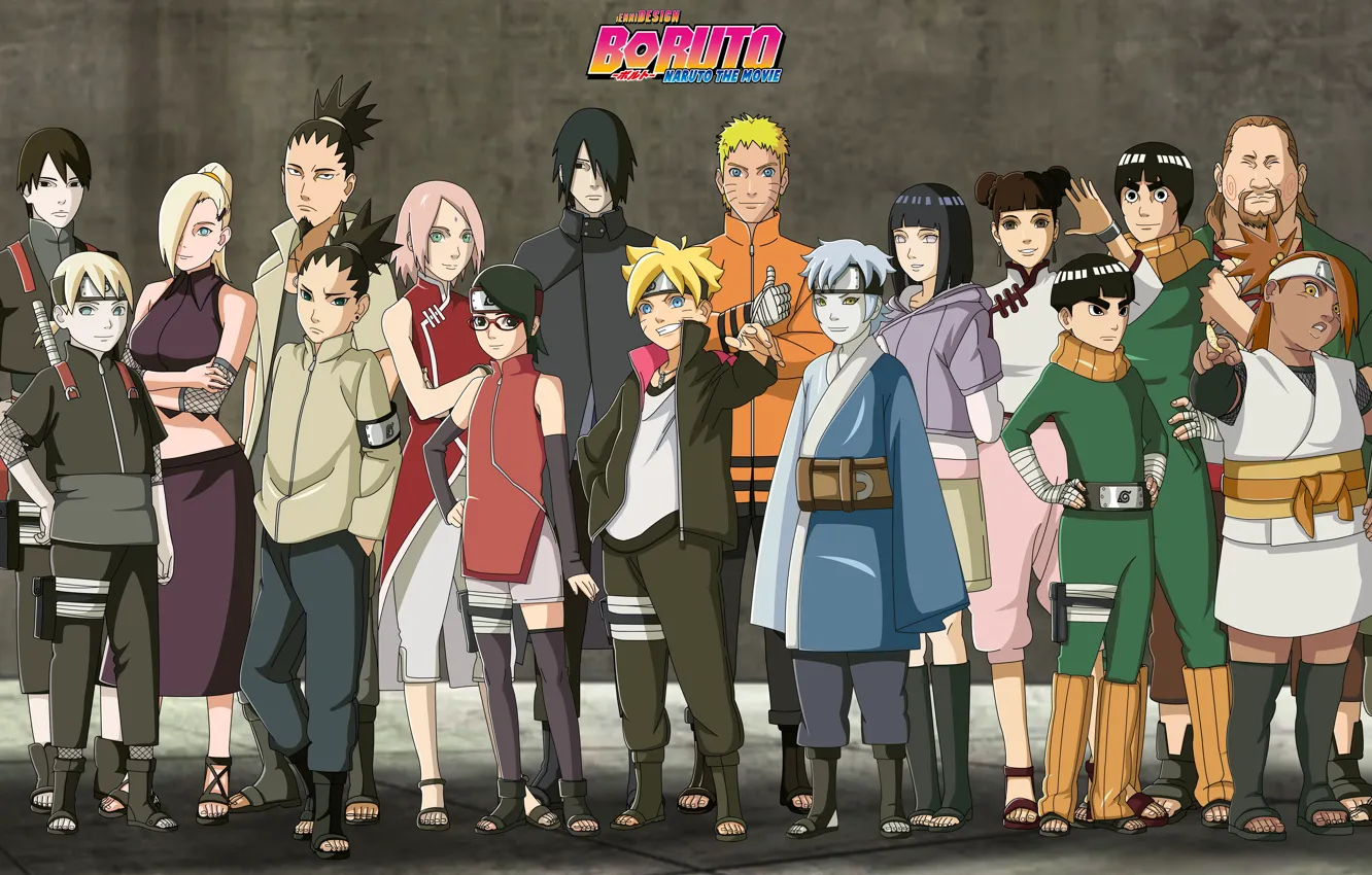 Photo wallpaper Kiba, game, Sasuke, Naruto, Sakura, anime, sharingan, ninja