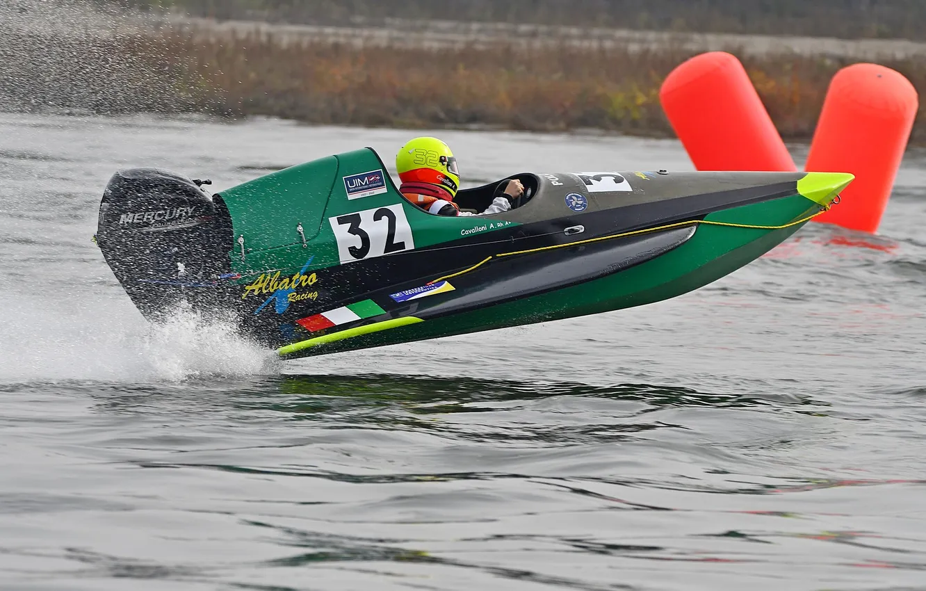 Photo wallpaper race, boat, speed