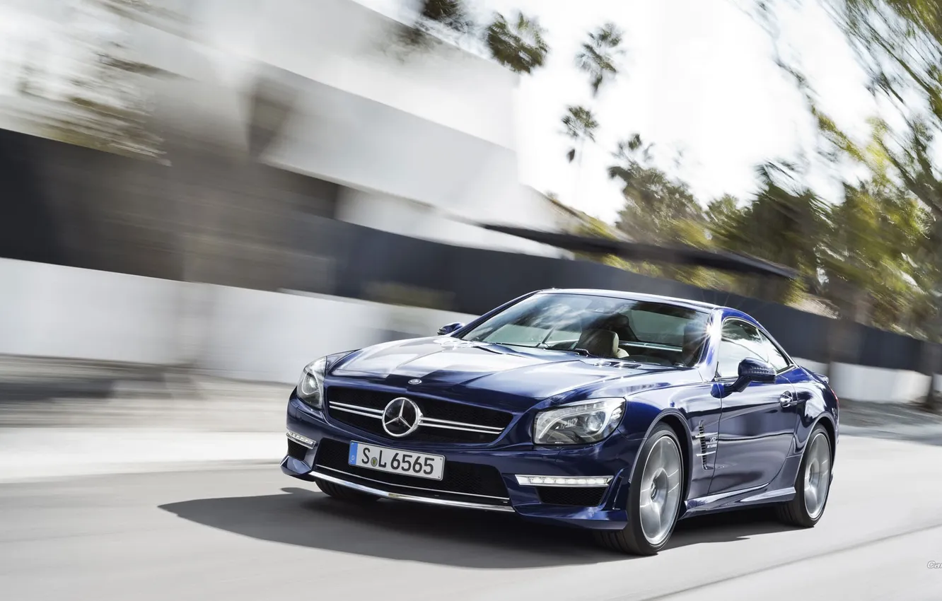 Photo wallpaper wallpaper, Mercedes, cars, SL 65 AMG