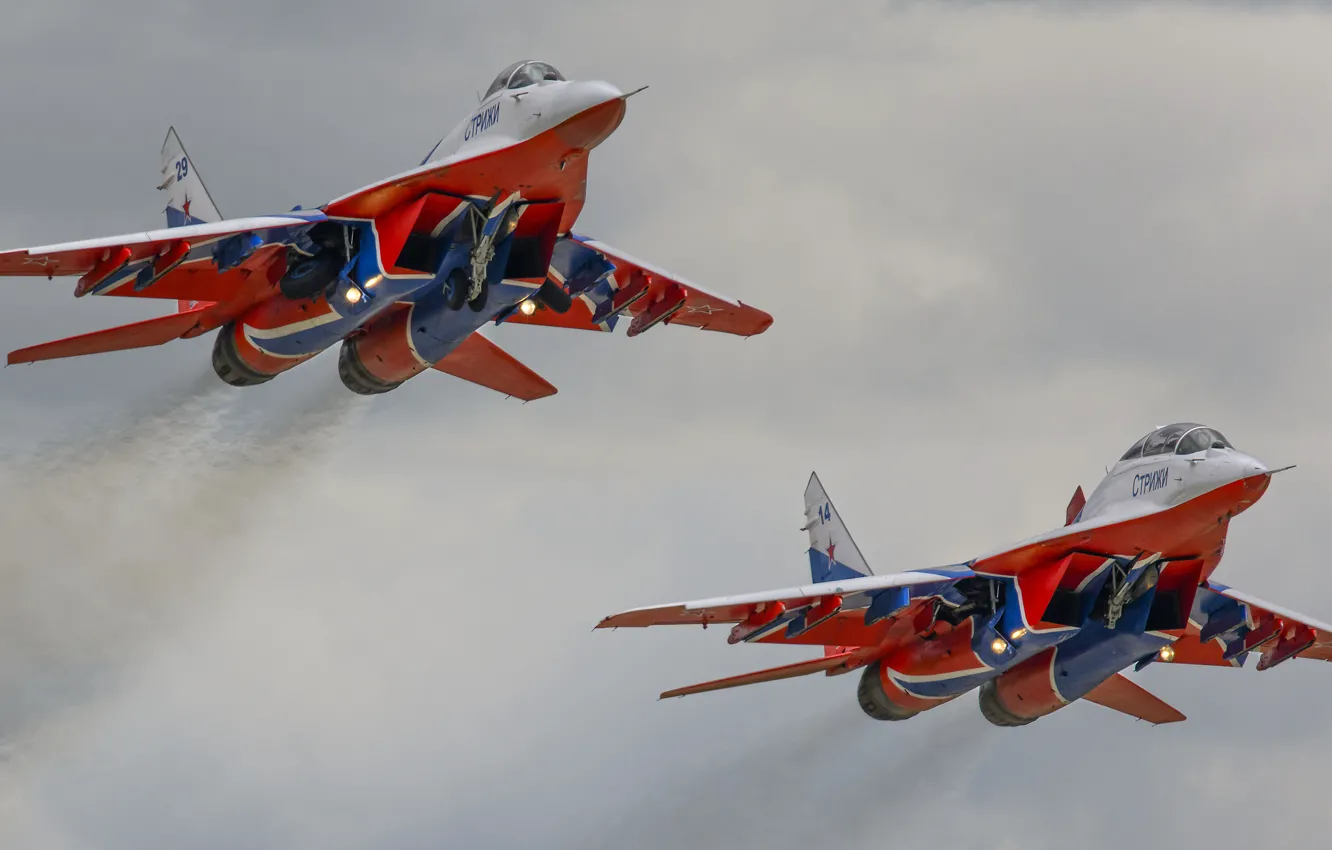 Photo wallpaper MiG-29, multi-role fighter, Fulcrum