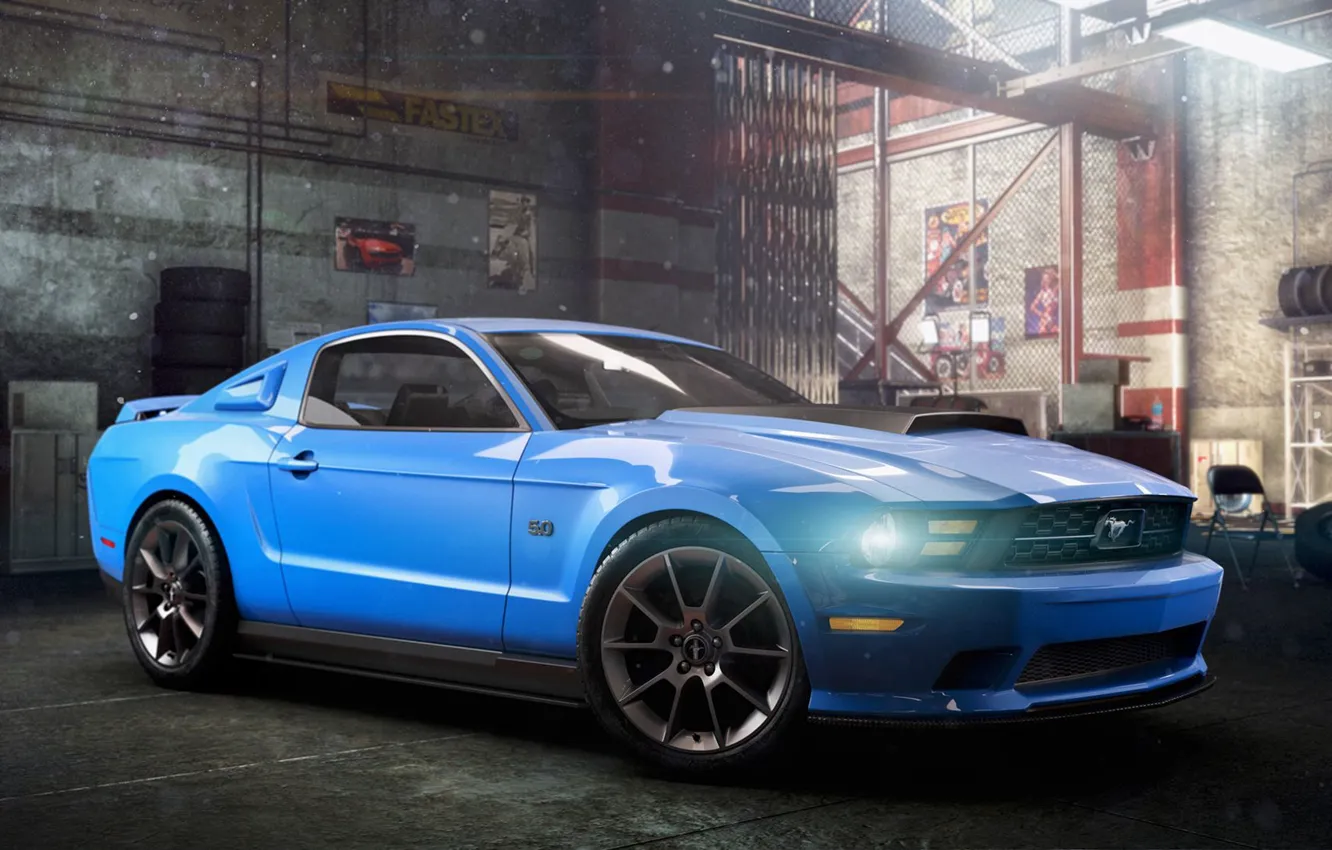 Photo wallpaper Mustang, Ford, Ubisoft, The Crew