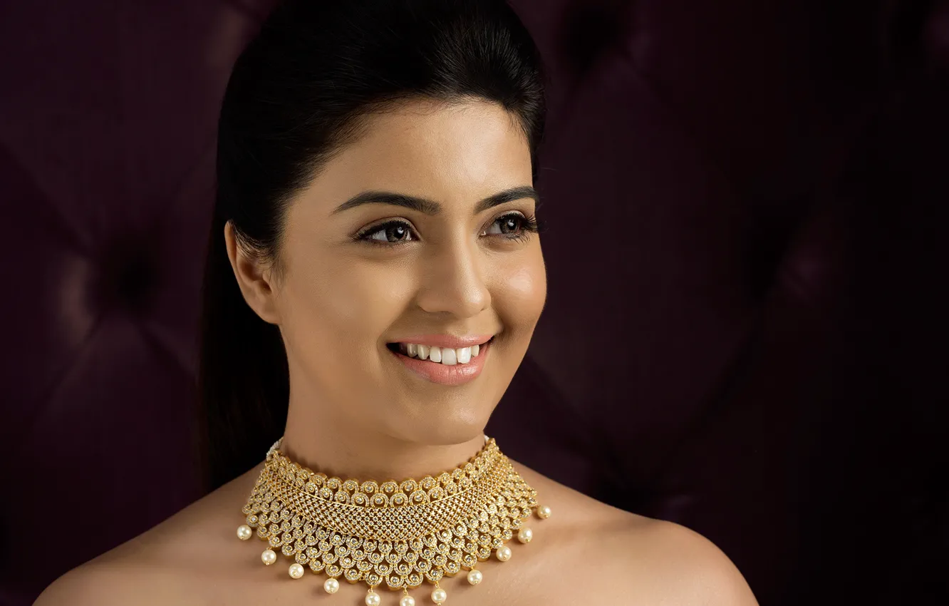 Photo wallpaper girl, hot, sexy, eyes, smile, beautiful, figure, model