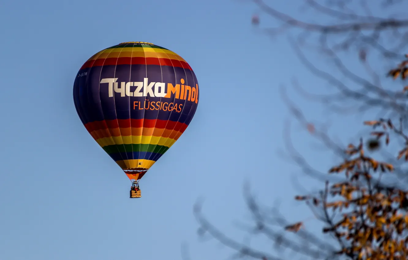 Photo wallpaper the sky, balls, sport