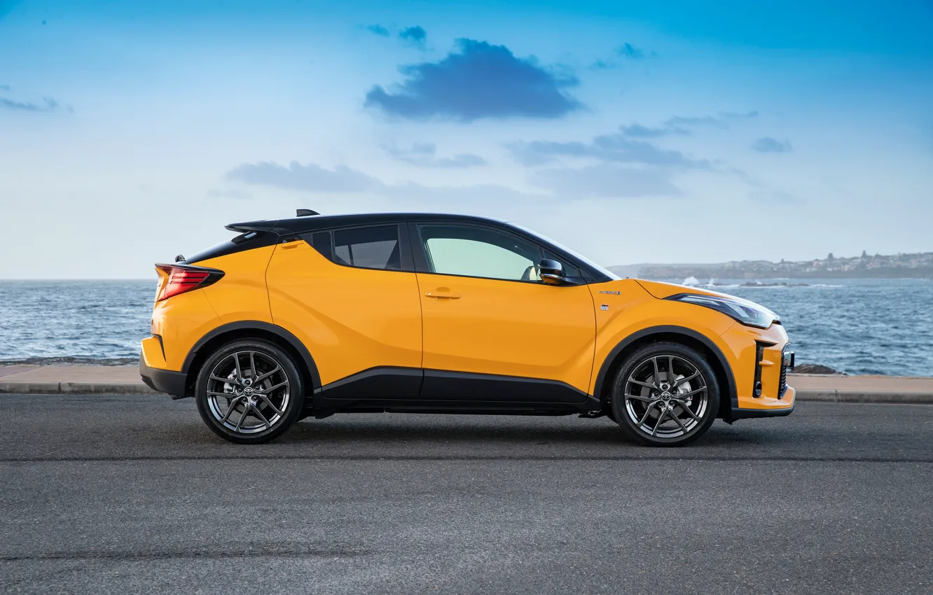 Photo wallpaper Toyota, Hybrid, AU-spec, C-HR, 2020, GR Sport, CUV