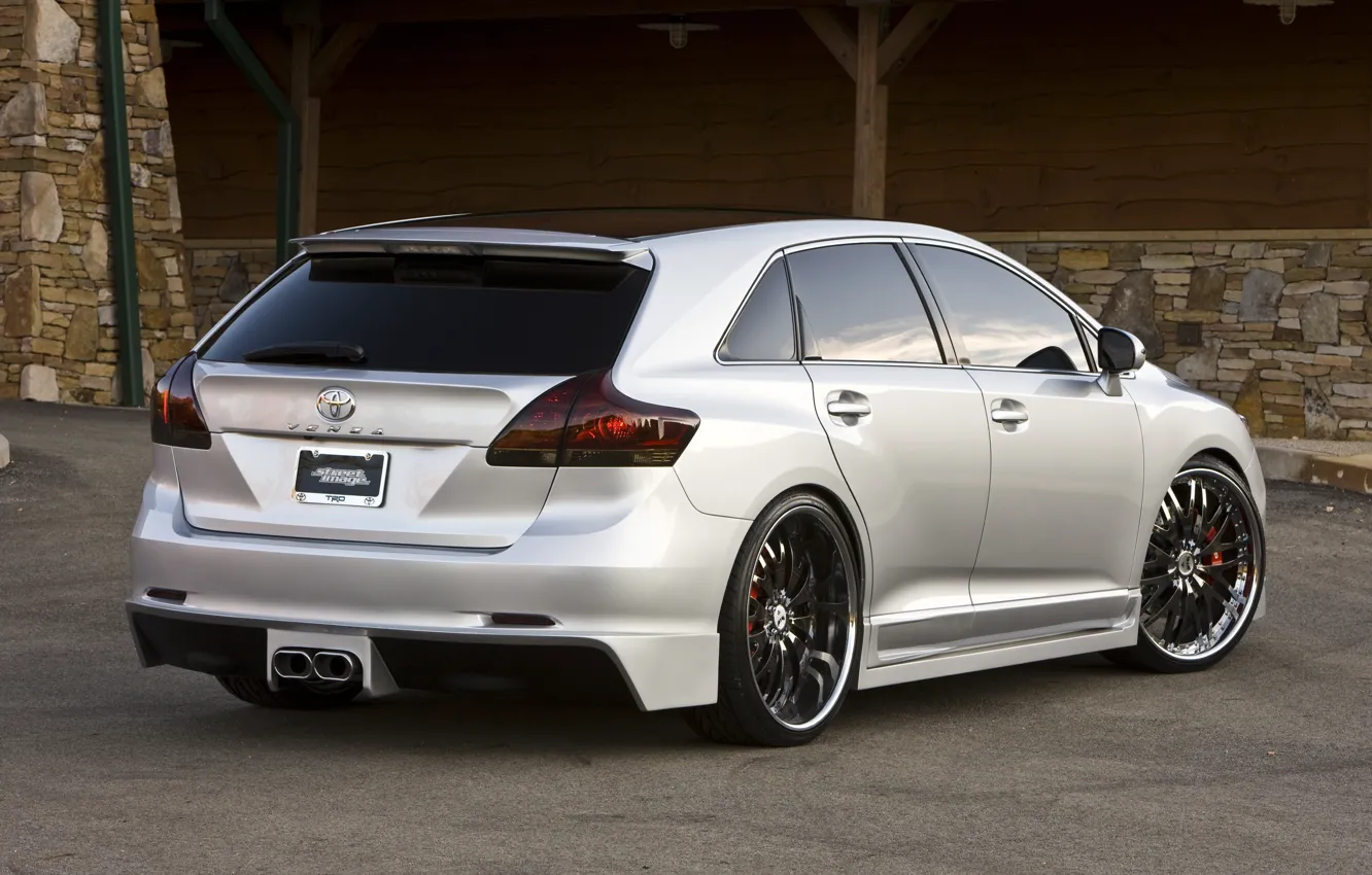 Photo wallpaper tuning, Toyota, drives, rear view, Venza, SportLux