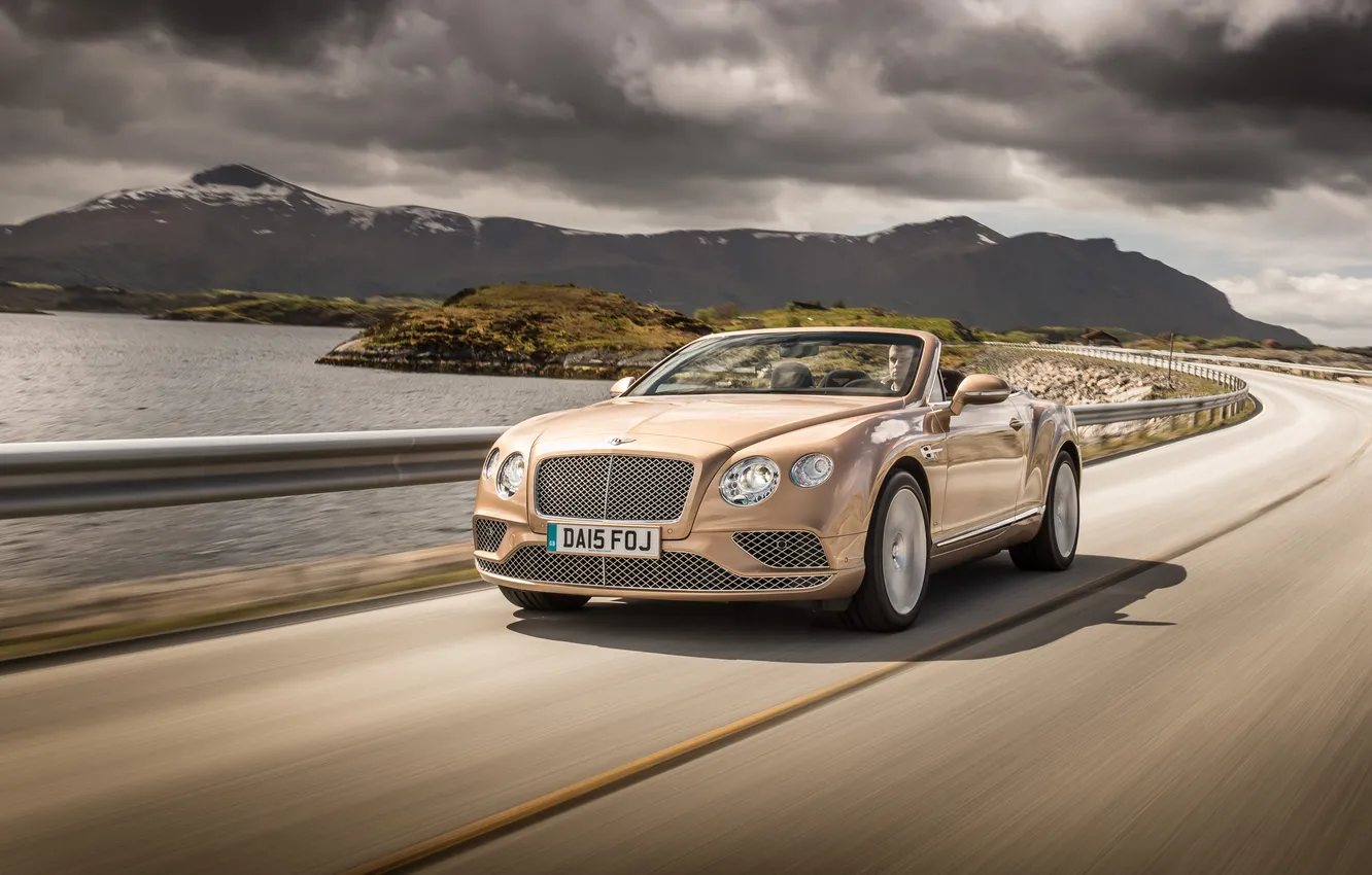Photo wallpaper Bentley, Continental, convertible, Bentley, continental, Convertible, 2015