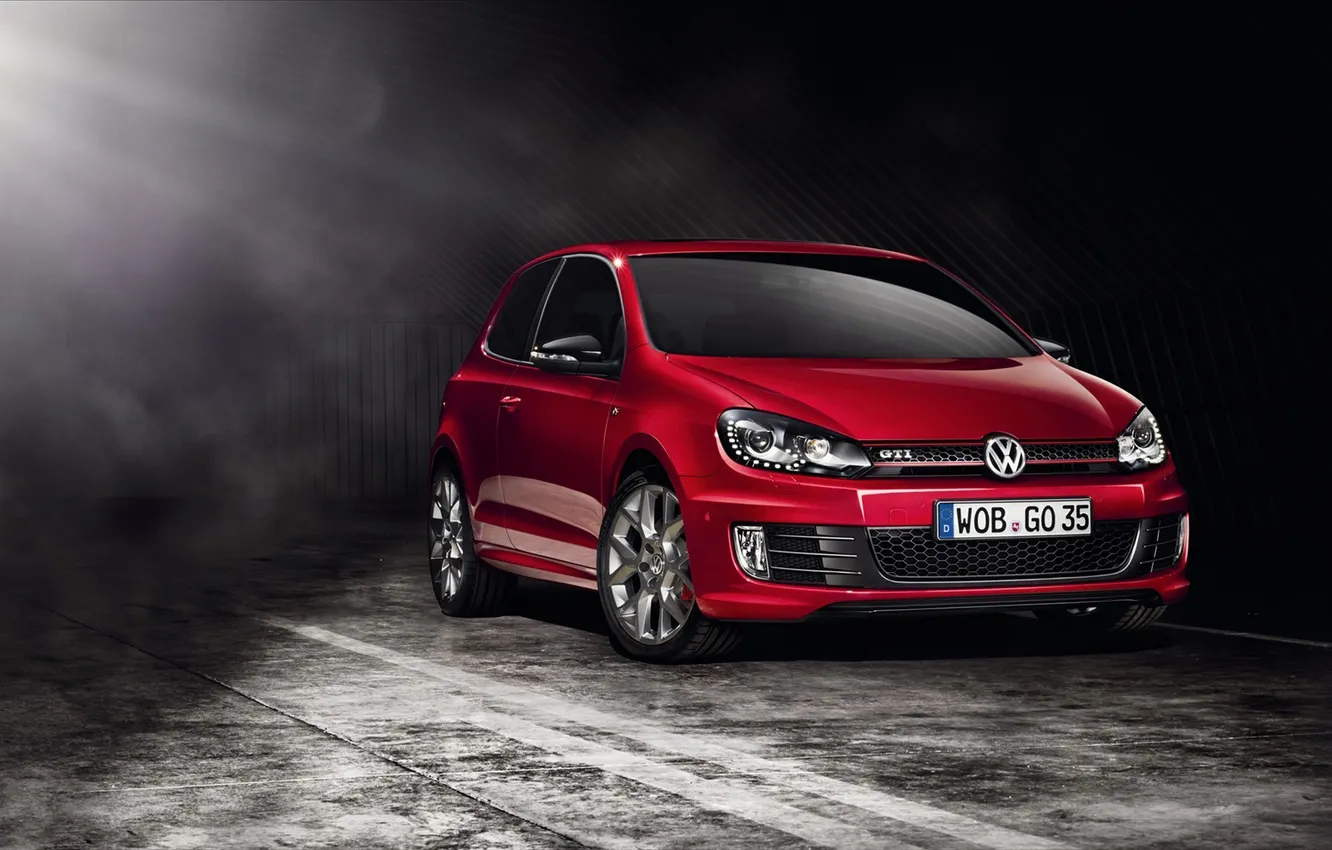 Photo wallpaper Volkswagen, golf, 2011, GTI, edition 35