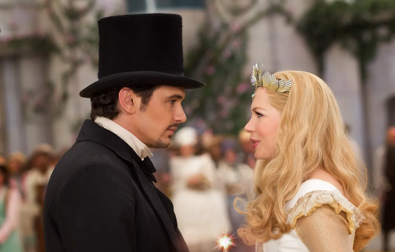 Photo wallpaper sticks, frame, crown, fantasy, blonde, costume, sorceress, cylinder