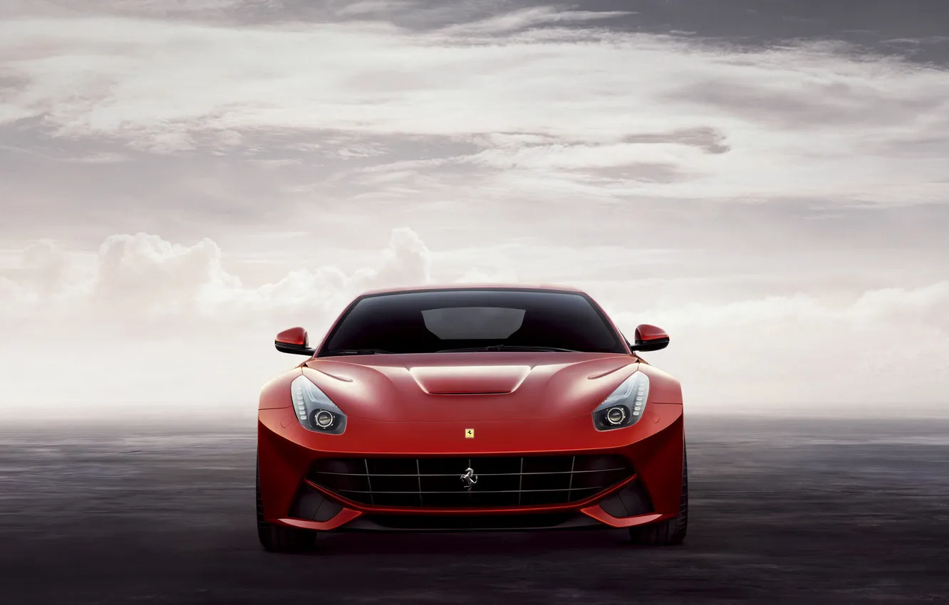 Photo wallpaper machine, Ferrari, red, Ferrari, auto, Italia, Berlinetta, F12