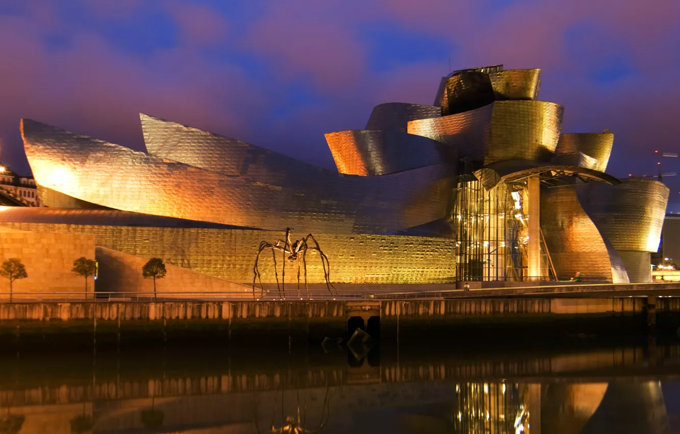 Photo wallpaper Spain, Bilbao, 2022, Guggenheim Museum