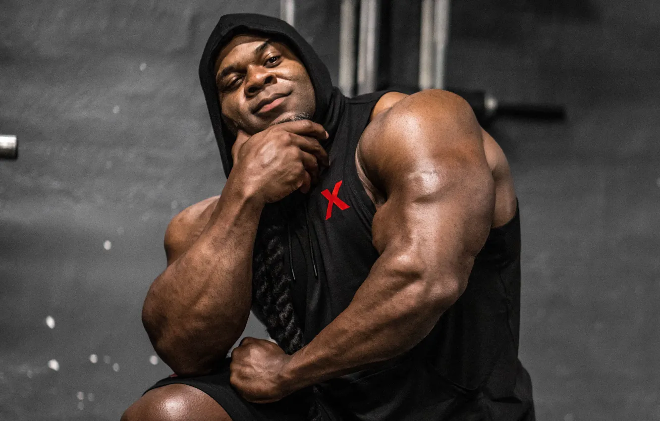 Photo wallpaper men, Sportsman, Kai Green