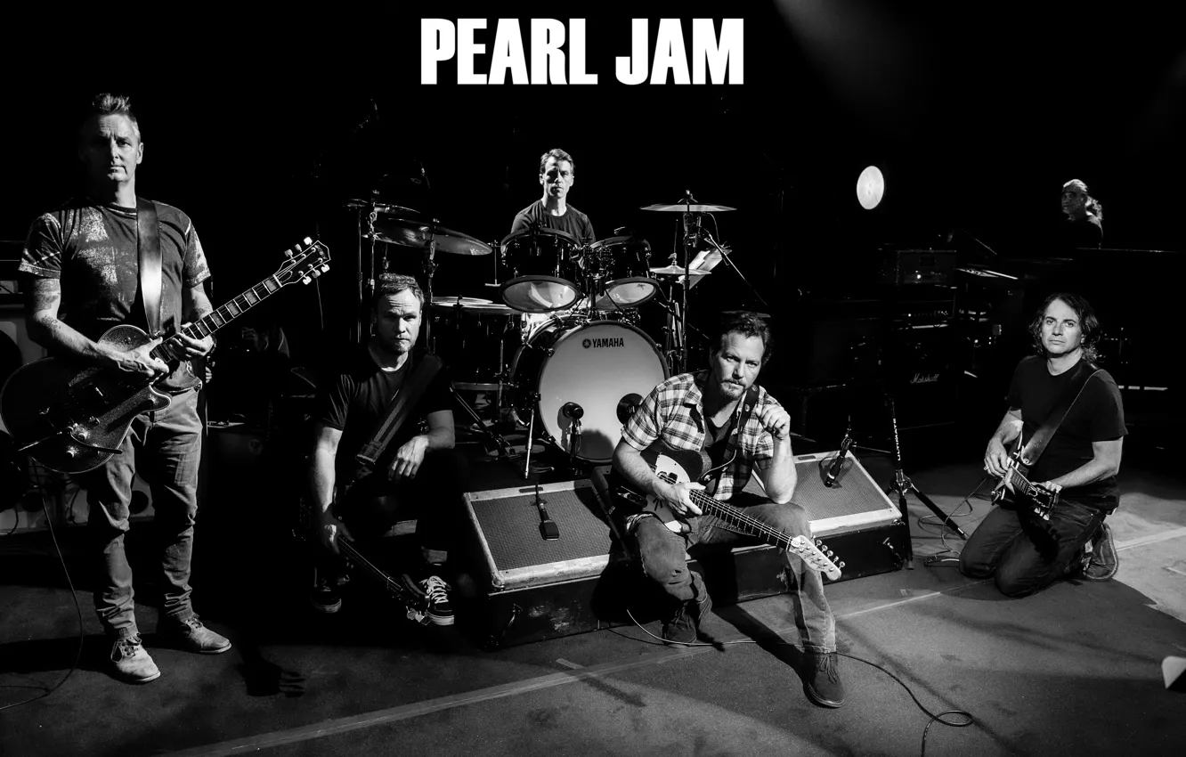 Photo wallpaper Matt Cameron, Stone Gossard, Mike McCready, Eddie Vedder, Pearl Jam, Jeff Ament, rock band