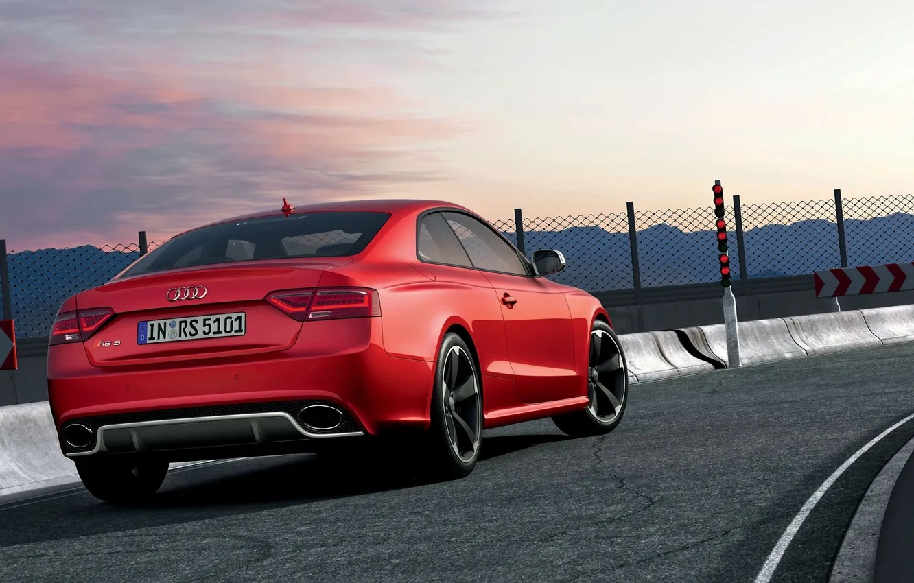 Photo wallpaper photo, Audi, track, track, cars, auto, wallpapers, RS 5