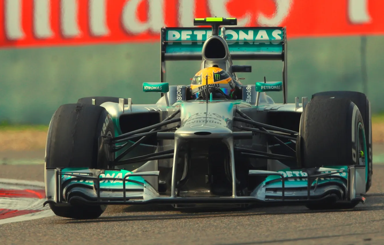 Photo wallpaper formula 1, mercedes, the car, Race, Lewis