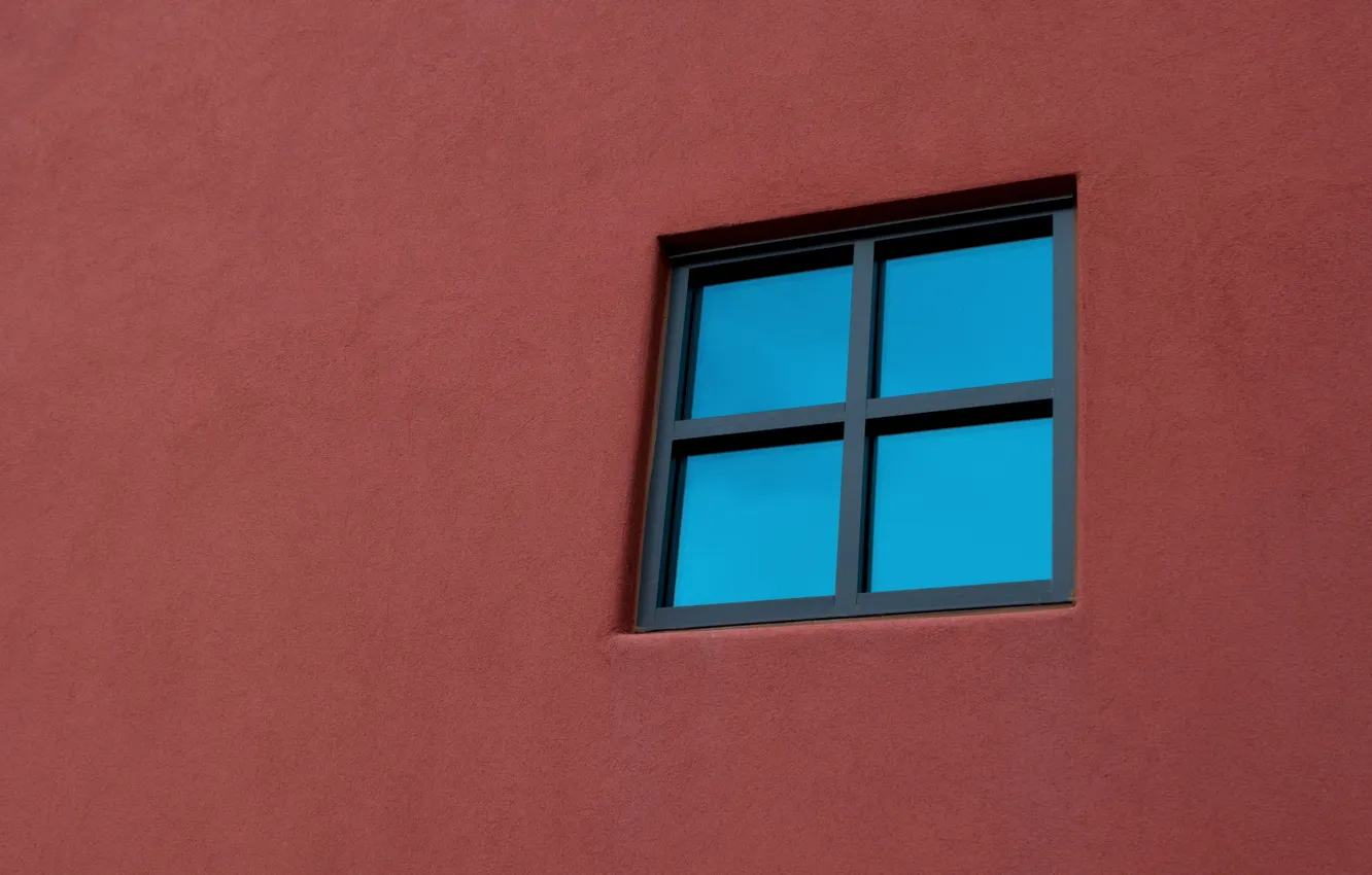 Photo wallpaper wall, minimalism, window