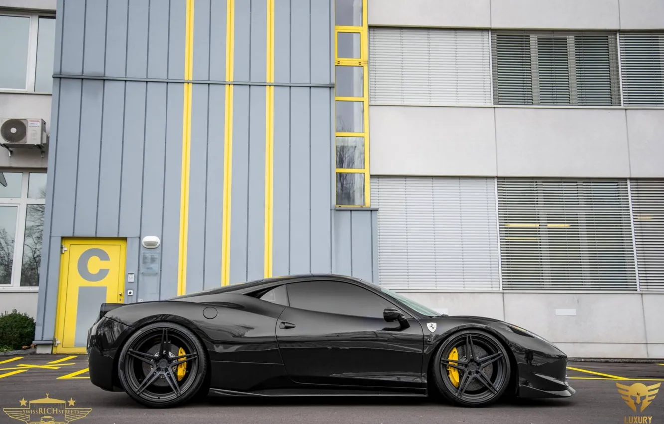 Photo wallpaper Ferrari, 2014, 458 Italia, Tuned by Luxury Custom
