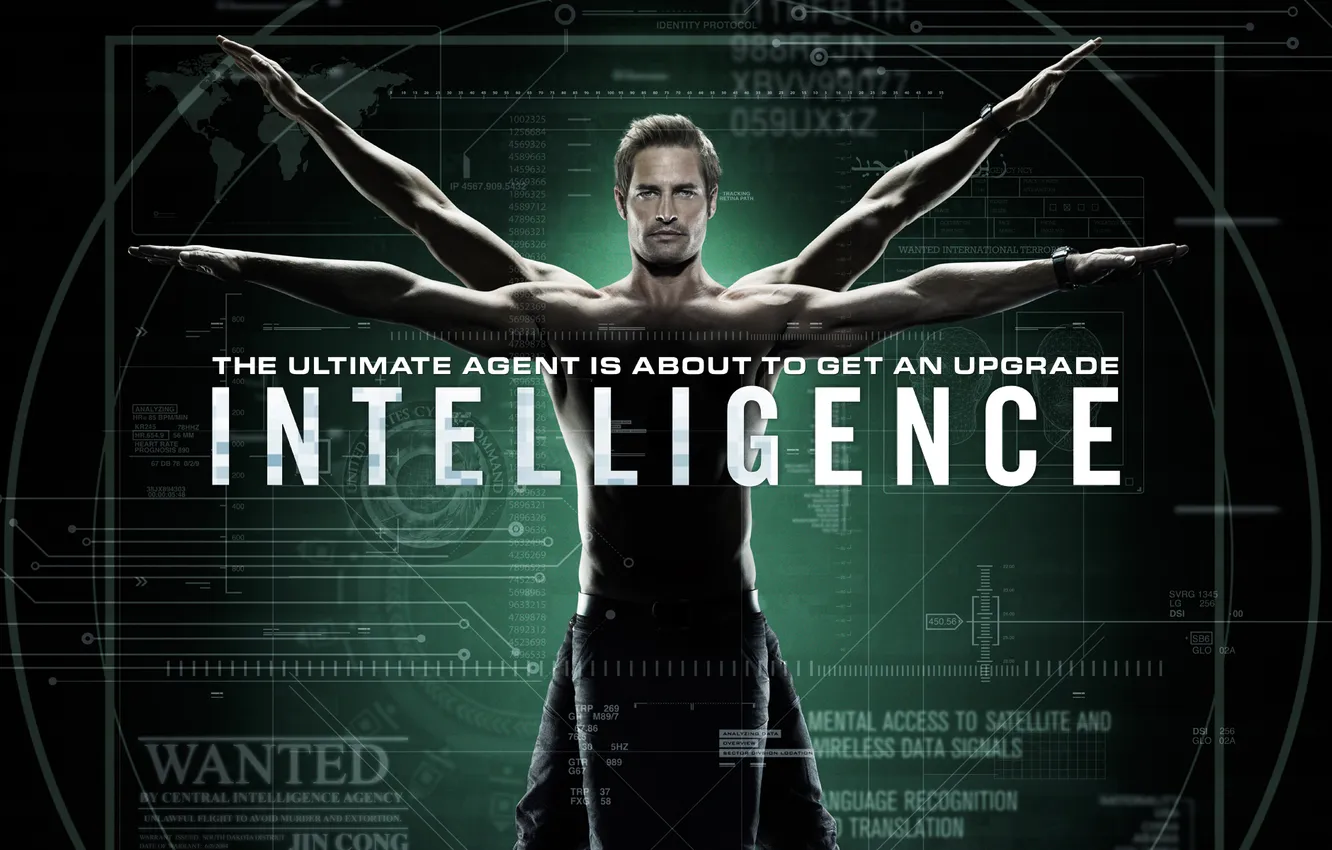 Photo wallpaper the series, Josh Holloway, Josh Holloway, intelligence, 2014, CBS, Intelligence, Season 1