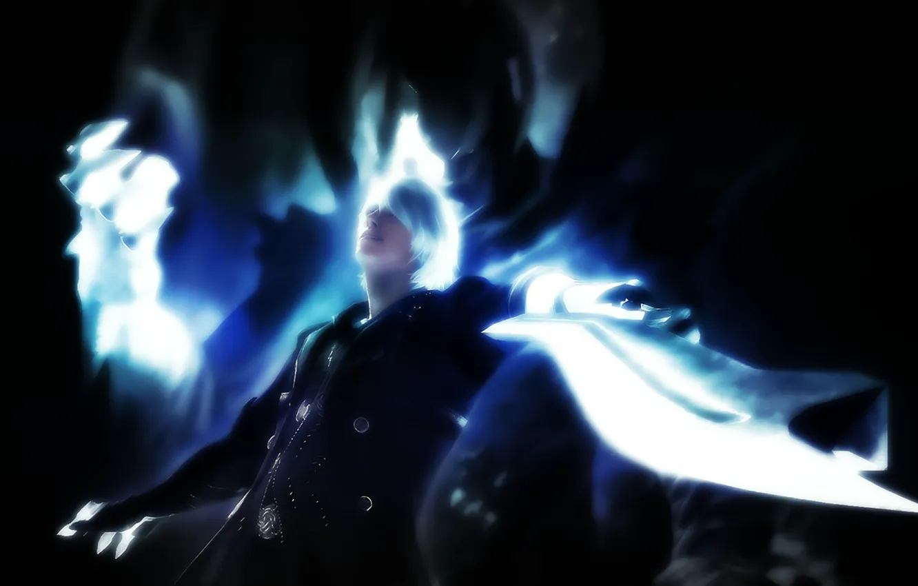 Photo wallpaper game, black, DMC, soul, Nero, Devil May Cry