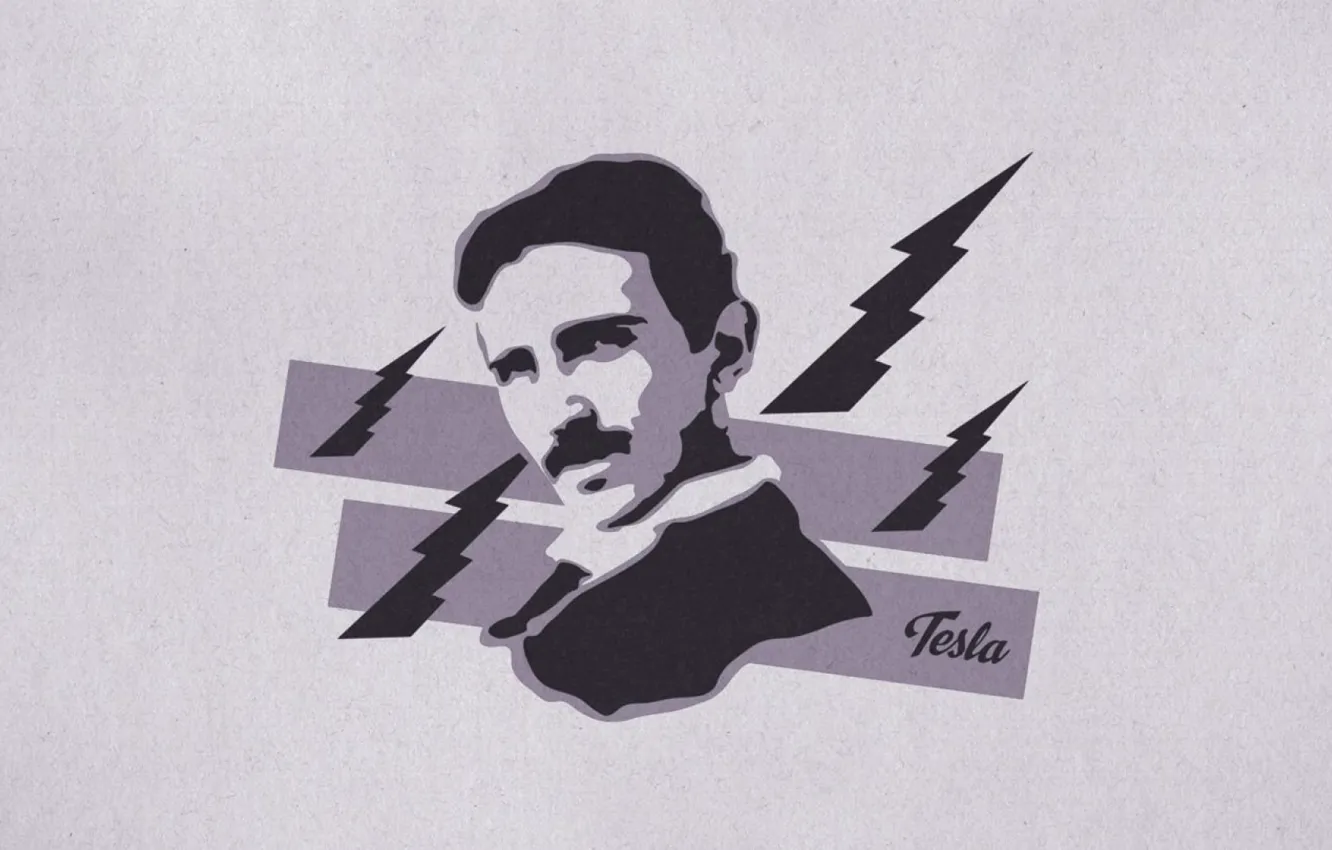 Photo wallpaper man, scientist, Nicola Tesla