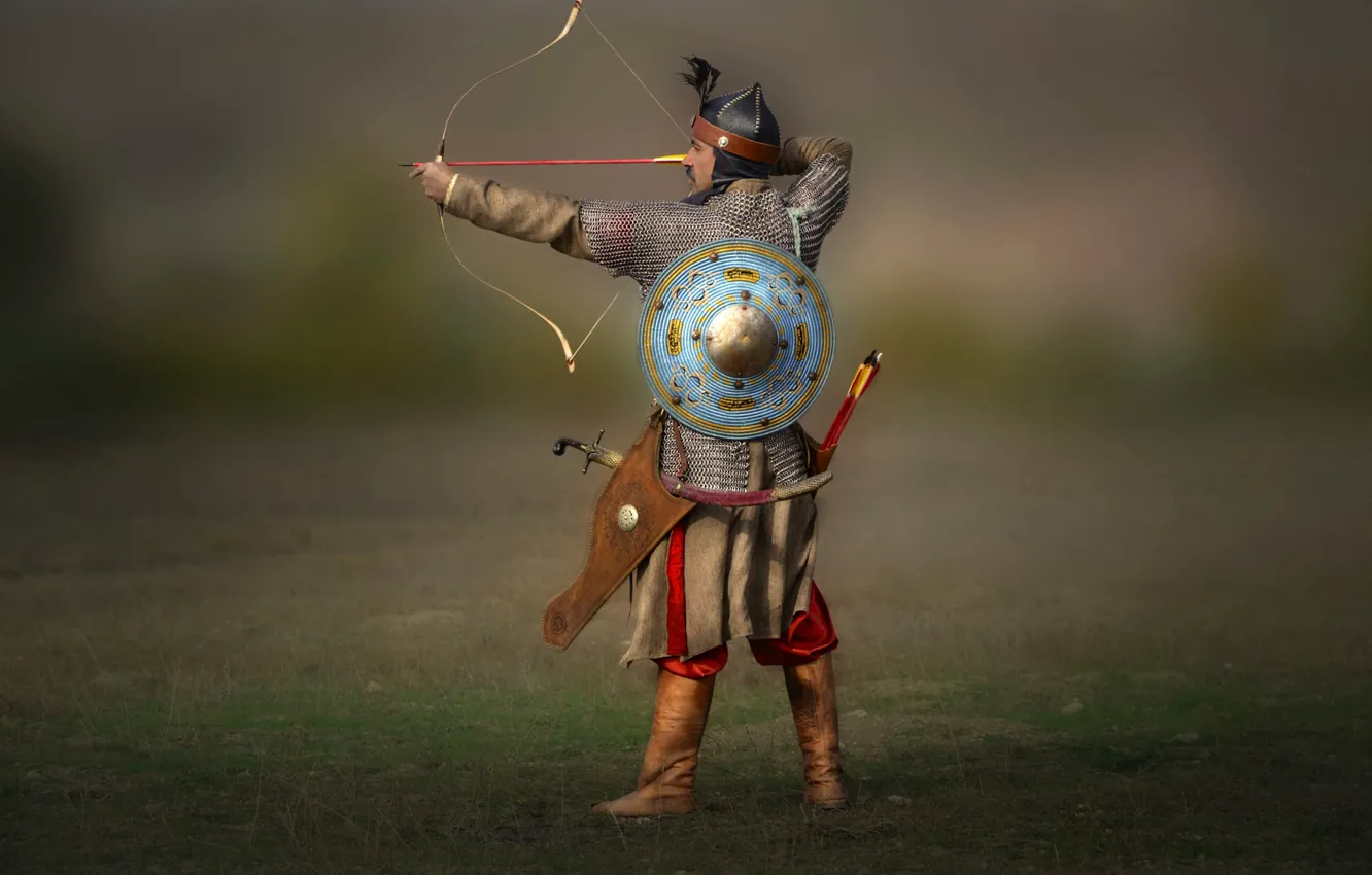 Photo wallpaper warrior, Archer, The Warrior
