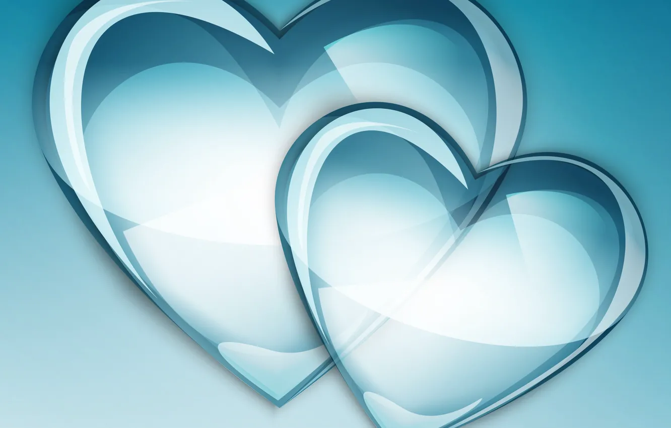 Photo wallpaper abstraction, background, hearts, background, hearts, abstraction
