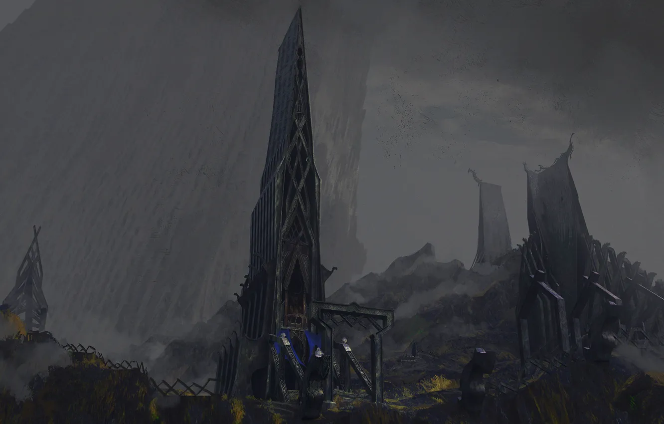 Photo wallpaper rocks, the darkness, the skeleton, structure, Exploration