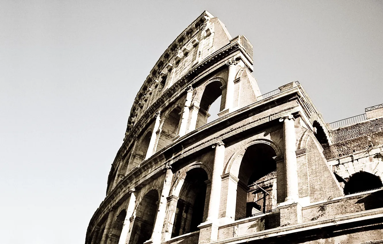 Photo wallpaper Rome, Colosseum, fragment